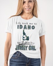 Jersey Girl Life Took Me To Idaho Classic T-Shirt apparel-classic-tshirt-lifestyle-front-101