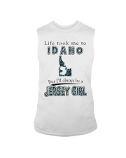 Jersey Girl Life Took Me To Idaho Sleeveless Tee tile