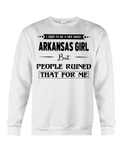 Arkansas Girl - But People Ruined Crewneck Sweatshirt tile