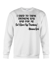Illinois Girl Gave Up Thinking Crewneck Sweatshirt tile