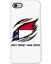 Don't Forget Your Roots - North Carolina Phone Case tile