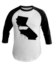 MAP PUERTO RICO IN CALIFORNIA Baseball Tee tile