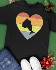 Ontario - Heart Vintage Classic T-Shirt apparel-classic-tshirt-lifestyle-back-69