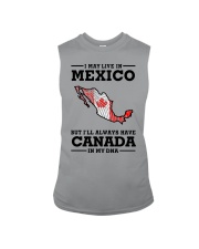 LIVE IN MEXICO CANADA IN MY DNA Sleeveless Tee tile