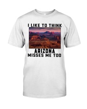 Arizona Misses Me Too Classic T-Shirt tile