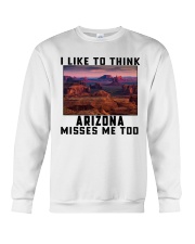 Arizona Misses Me Too Crewneck Sweatshirt tile
