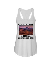 Arizona Misses Me Too Ladies Flowy Tank tile