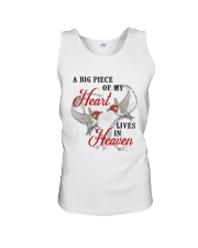 A Big Piece Of My Heart Lives In Heaven Unisex Tank tile