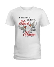 A Big Piece Of My Heart Lives In Heaven Ladies T-Shirt tile