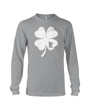 Minnesota Map - Four Leaf Clover Long Sleeve Tee tile