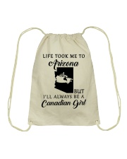 LIFE TOOK ME TO ARIZONA BE A CANADIAN GIRL Drawstring Bag tile