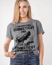 Connecticut Is Missing Me Classic T-Shirt apparel-classic-tshirt-lifestyle-front-100