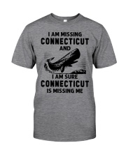 Connecticut Is Missing Me Classic T-Shirt front