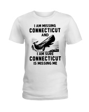 Connecticut Is Missing Me Ladies T-Shirt tile