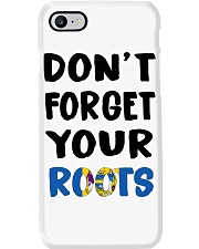 Philadelphia Flag Don't Forget Your Roots Phone Case tile