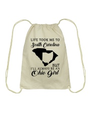 OHIO GIRL LIFE TOOK ME TO SOUTH CAROLINA Drawstring Bag tile