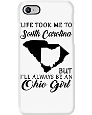 OHIO GIRL LIFE TOOK ME TO SOUTH CAROLINA Phone Case tile