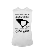 OHIO GIRL LIFE TOOK ME TO SOUTH CAROLINA Sleeveless Tee tile