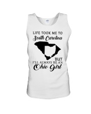 OHIO GIRL LIFE TOOK ME TO SOUTH CAROLINA Unisex Tank tile