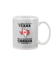 LIVE IN TEXAS CANADA IN MY DNA Mug tile