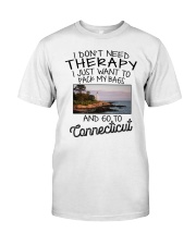 Pack My Bags - Go To Connecticut Classic T-Shirt tile