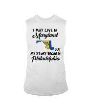 Began In Philadelphia - Live In Maryland Sleeveless Tee tile