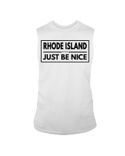 Rhode Island Just Be Nice Sleeveless Tee tile