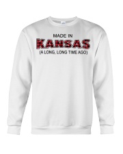 Made In Kansas A Long Long Time Ago Crewneck Sweatshirt tile