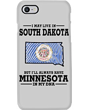 LIVE IN SOUTH DAKOTA MINNESOTA IN MY DNA Phone Case tile