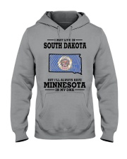 LIVE IN SOUTH DAKOTA MINNESOTA IN MY DNA Hooded Sweatshirt tile