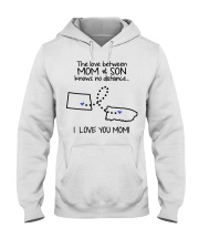 PUERTO RICO NORTH DAKOTA THE LOVE MOM N DAUGHTER Hooded Sweatshirt tile