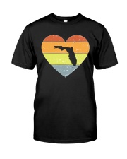 Florida - Heart Vintage Classic T-Shirt front