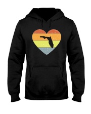 Florida - Heart Vintage Hooded Sweatshirt tile