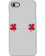 Ontario Flag - Four Leaf Clover Phone Case tile