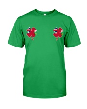 Ontario Flag - Four Leaf Clover Classic T-Shirt front