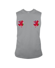 Ontario Flag - Four Leaf Clover Sleeveless Tee tile