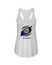 Flag Kansas My Roots Ladies Flowy Tank tile