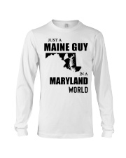 MAINE GUY IN MARYLAND Long Sleeve Tee tile