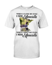 I MISS MINNESOTA Premium Fit Mens Tee tile
