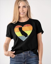 California - Heart Vintage Classic T-Shirt apparel-classic-tshirt-lifestyle-front-100