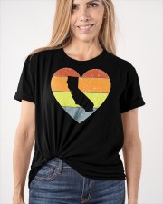 California - Heart Vintage Classic T-Shirt apparel-classic-tshirt-lifestyle-front-101