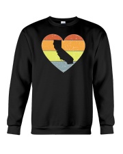 California - Heart Vintage Crewneck Sweatshirt tile