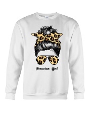 Leopard Pattern - Peruvian Girl Crewneck Sweatshirt tile