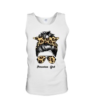 Leopard Pattern - Peruvian Girl Unisex Tank tile