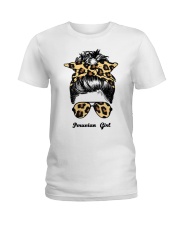 Leopard Pattern - Peruvian Girl Ladies T-Shirt front