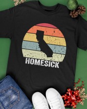 Vintage Homesick California Classic T-Shirt apparel-classic-tshirt-lifestyle-back-69