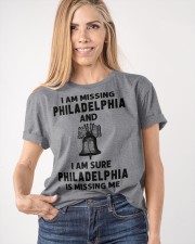 Philadelphia Is Missing Me Classic T-Shirt apparel-classic-tshirt-lifestyle-front-100