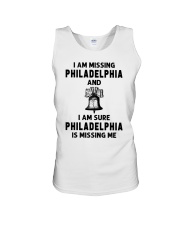 Philadelphia Is Missing Me Unisex Tank tile