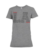 Louisiana cities Premium Fit Ladies Tee tile