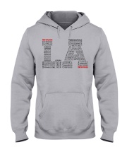 Louisiana cities Hooded Sweatshirt front